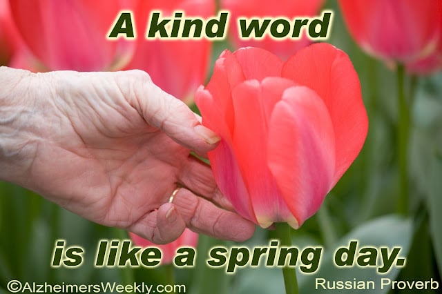 A kind word is like a spring day.