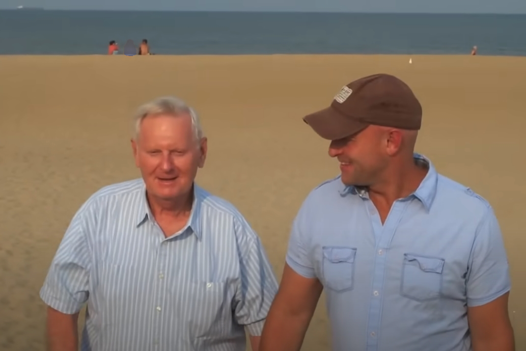 Dad with son
