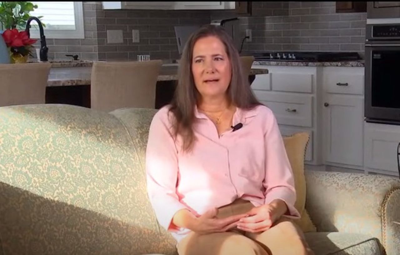 Wife caring for husband with dementia gives advice to caregivers
