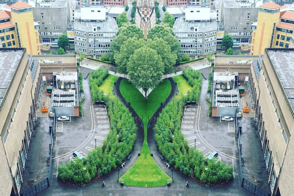 Green space in the city
